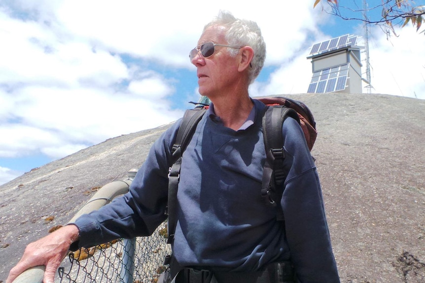 Ted Middleton, the Mt Frankland fire tower man in WA's South West