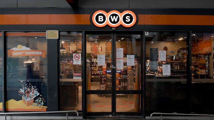 The exterior of a BWS store