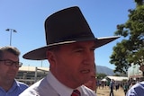 Federal Agriculture Minister Barnaby Joyce at Beef Australia 2015.