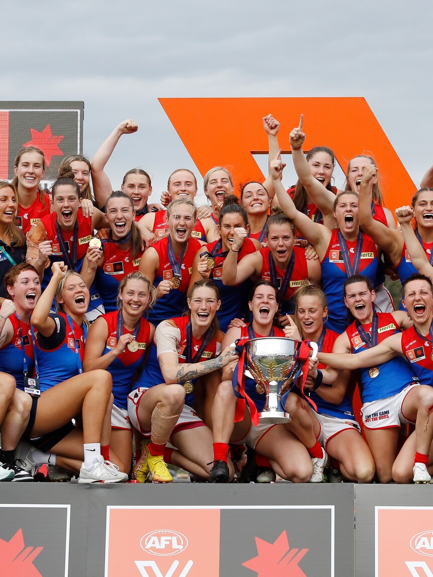Demons outlast Lions to claim first AFLW premiership