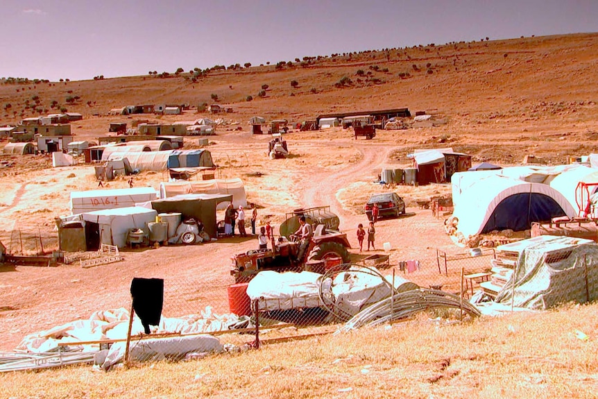 Yazidi camp Mount Sinjar