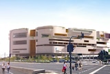 An artist's images of the proposed Women's and Children's Hospital.