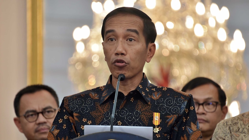 Indonesia's president Joko Widodo