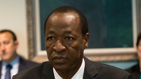 Burkina Faso's ousted former president Blaise Compaore