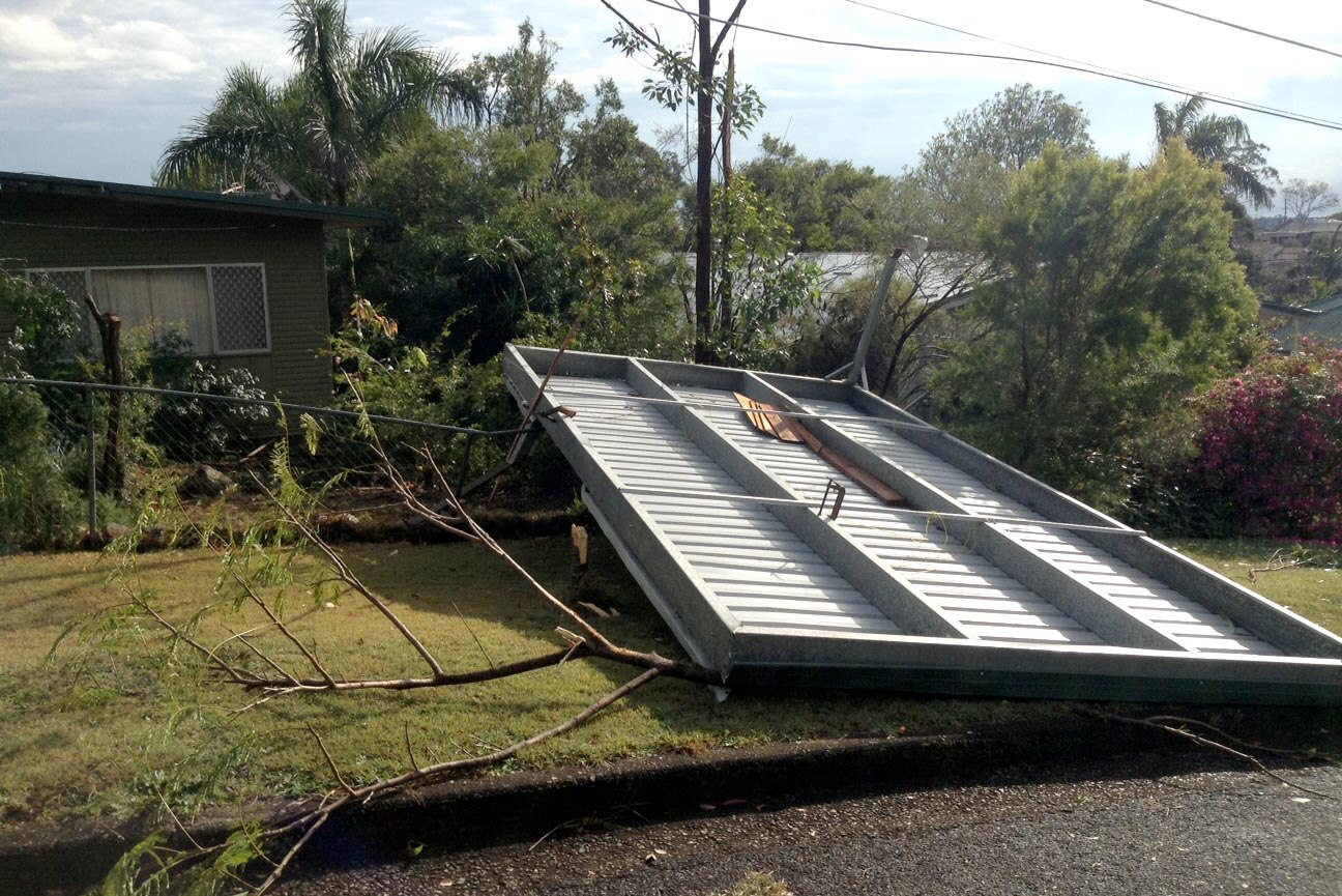 First major storms of the season lash south-east Queensland - ABC News
