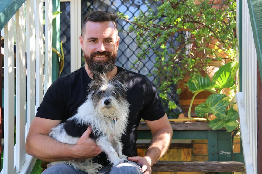 Joe Bridge at his home in Contarf