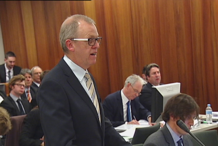 Counsell assisting the IBAC hearings Ted Woodward