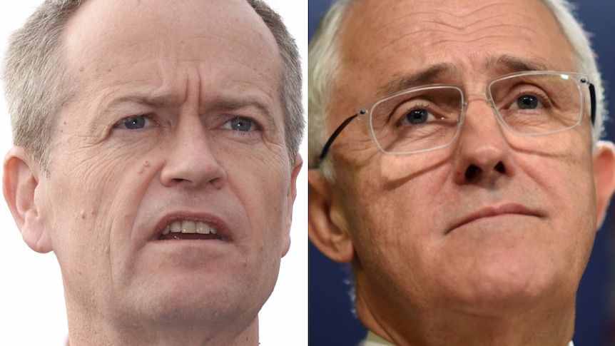 Bill Shorten and Malcolm Turnbull