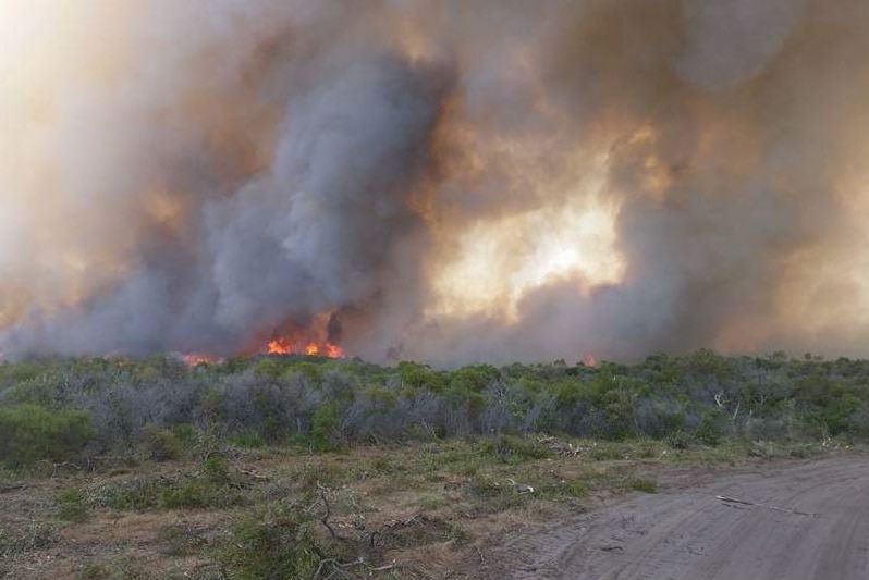 Esperance fire flares