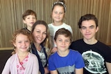 Rachael Moore and her five children