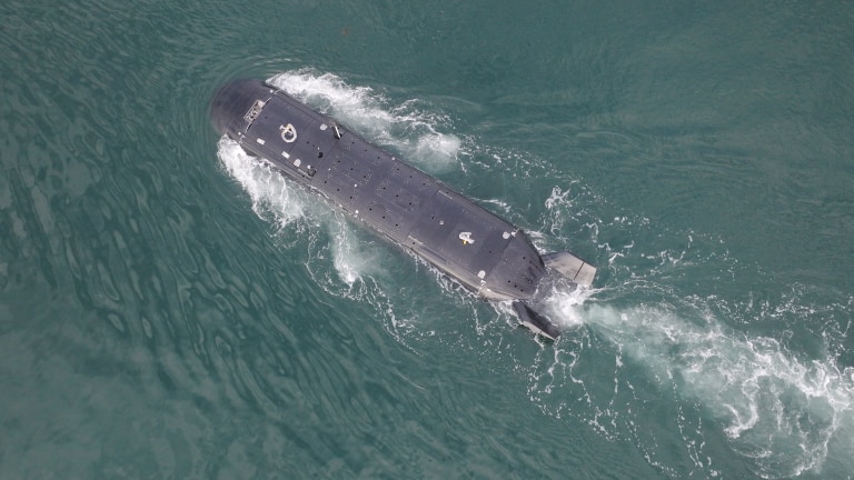 US torpedo test-fired from UK sea drone for first time as part of AUKUS