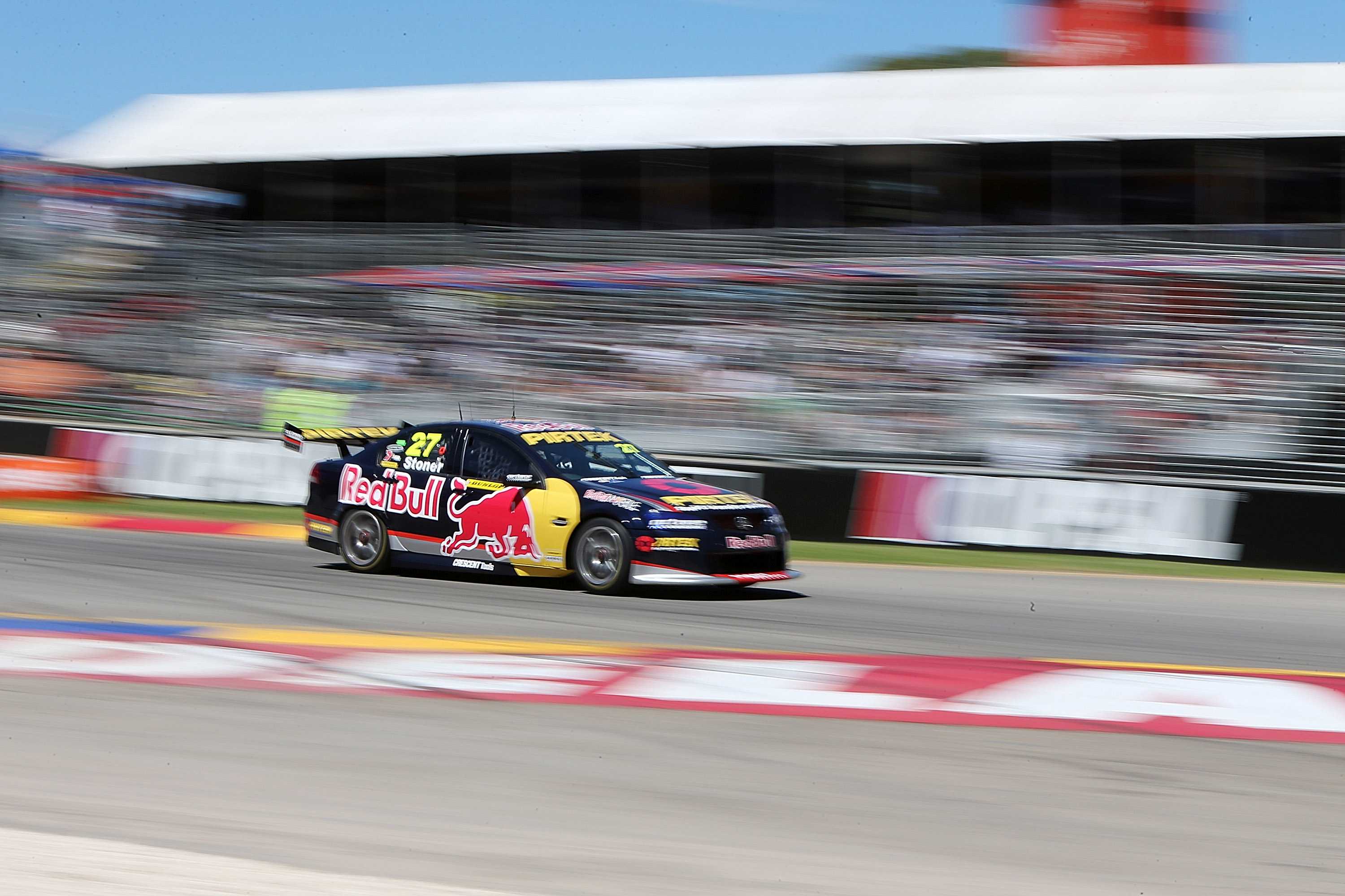 Stoner impresses on four wheels - ABC News