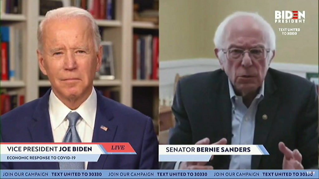 Bernie Sanders Endorses Joe Biden's Presidential Candidacy. - ABC News