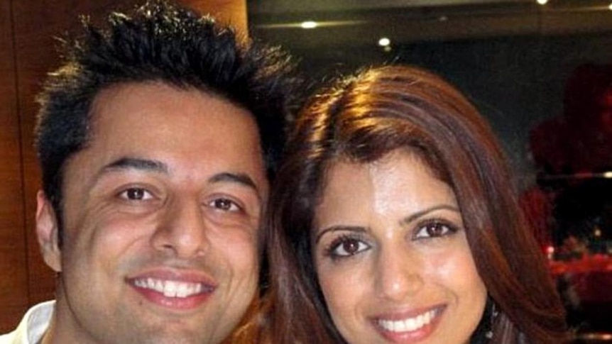 LtoR Shrien Dewani and his wife, Anni