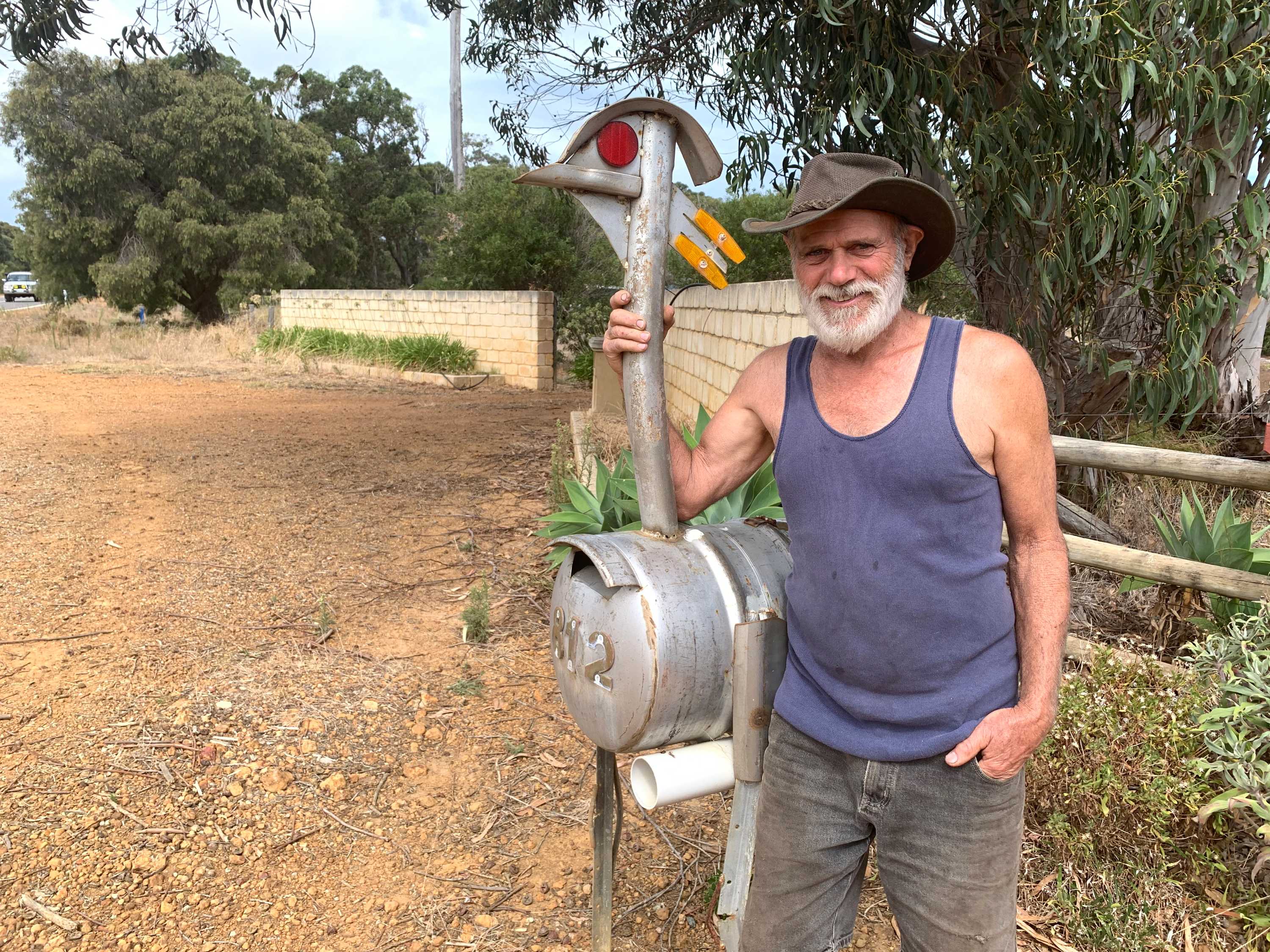 Bush mailboxes inspired by Aussie backyard items, and each with a story ...