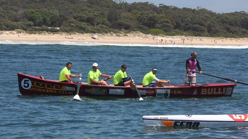 Bulli boat at George Bass