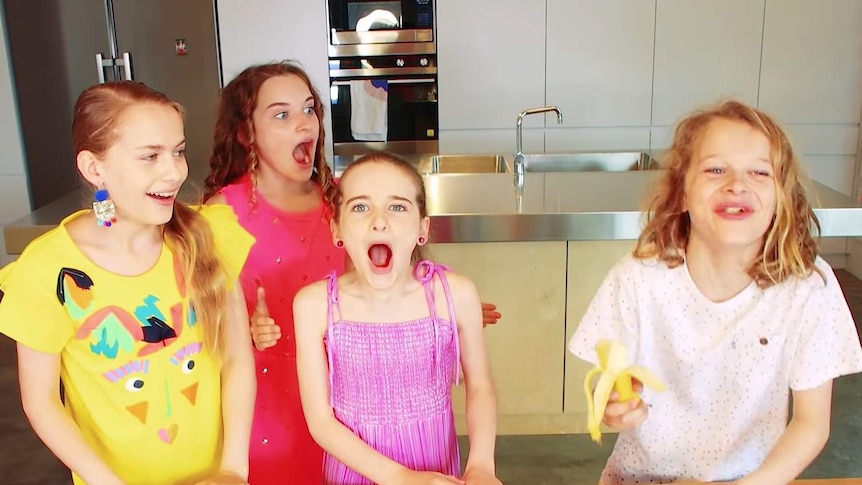 Screenshot from The Norris Nuts YouTube channel in a story about popular children's YouTubers