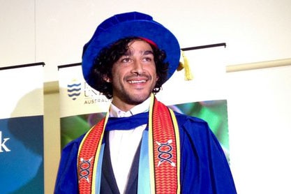 Thurston received his doctorate from James Cook University.