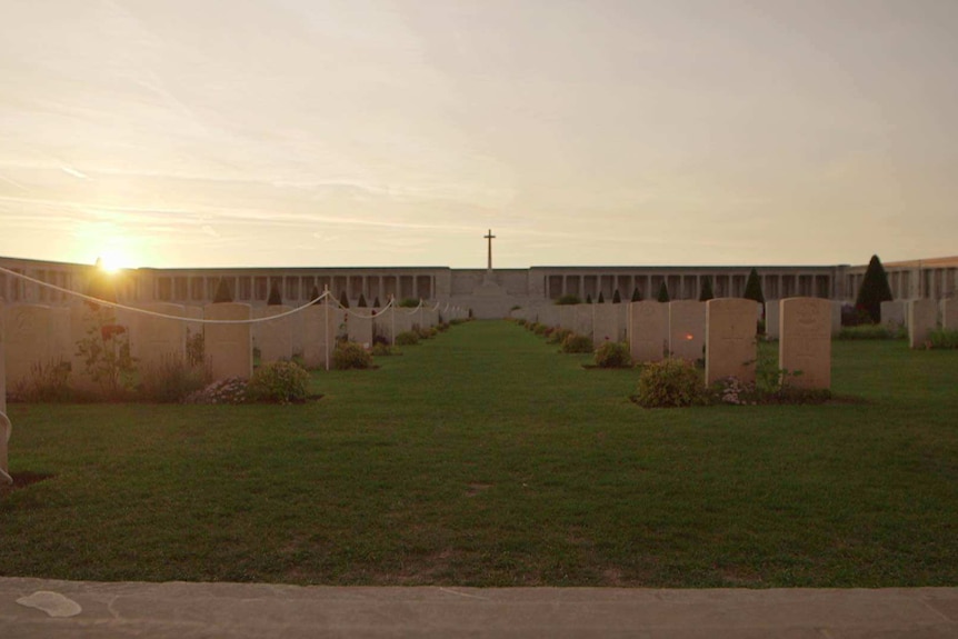 Cemetery in northern France where Australian soldiers found in Pozieres will be buried.