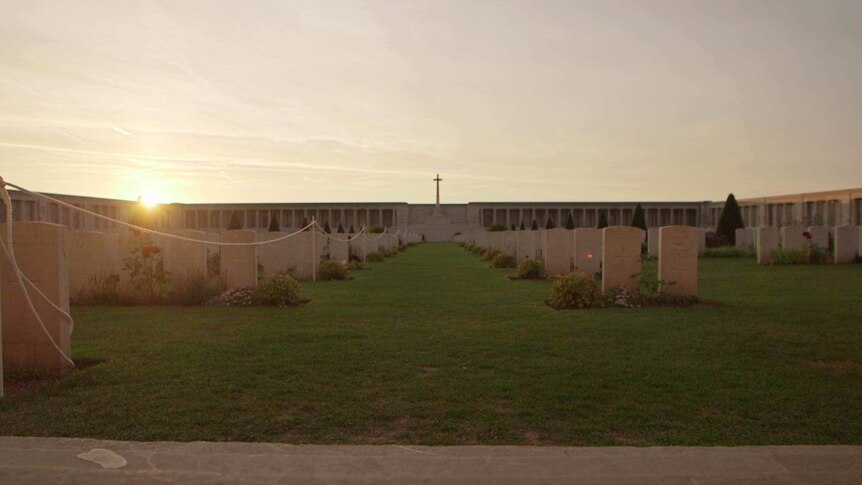 Cemetery in northern France where Australian soldiers found in Pozieres will be buried.