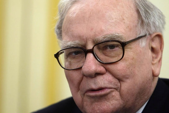 US billionaire investor Warren Buffett speaks at a news conference in Madrid May 21, 2008.
