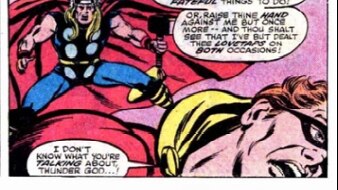The nineties comic version of Thor.