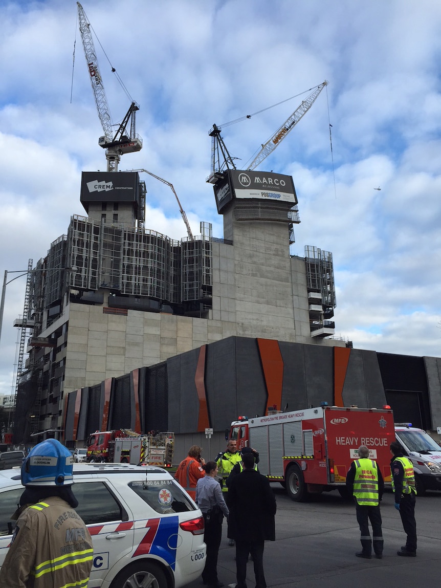 Southbank crane accident