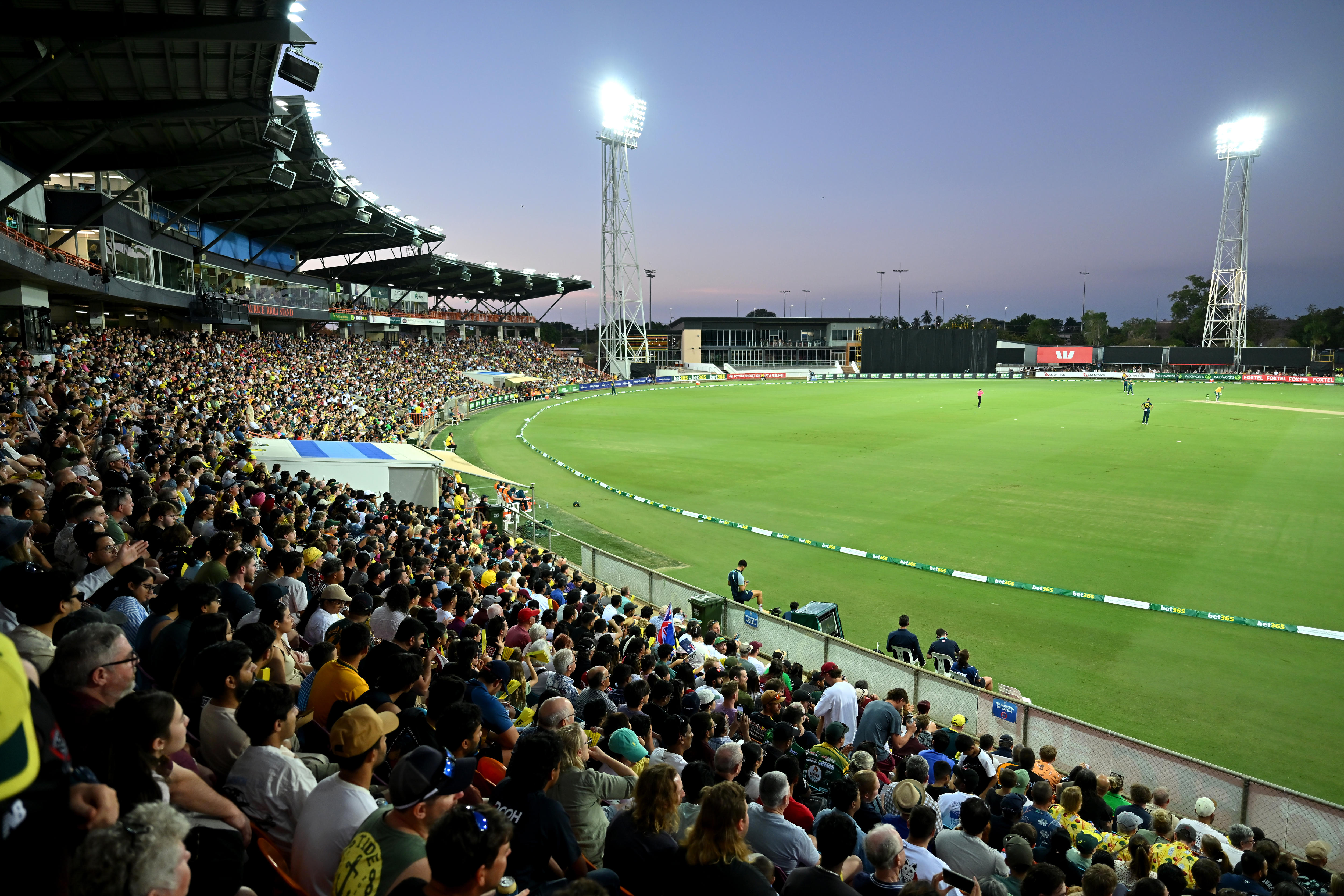 General view of Marrara stadium in Darwin