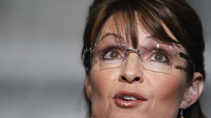 Republican vice-presidential nominee Sarah Palin