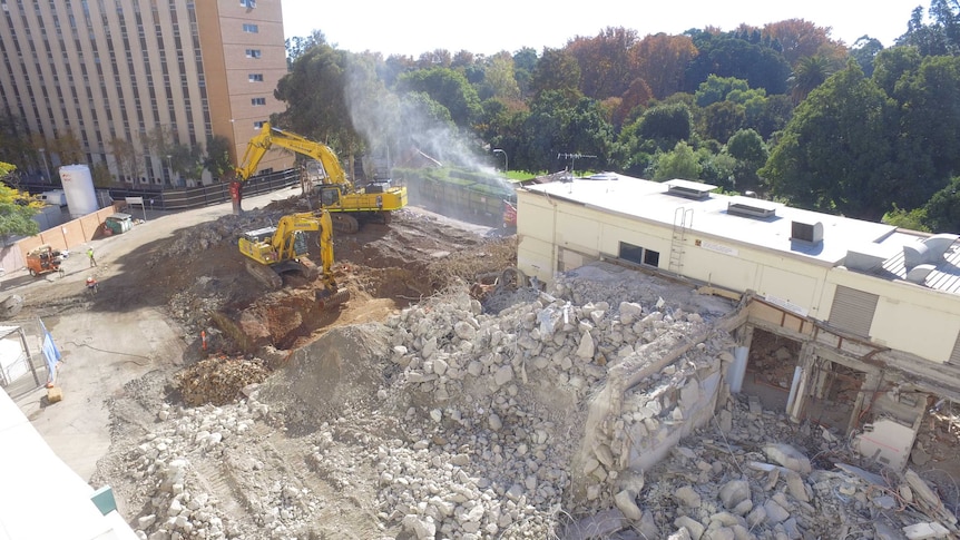 Old RAH demolition