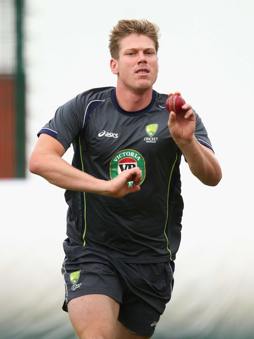 Test debutant James Faulkner