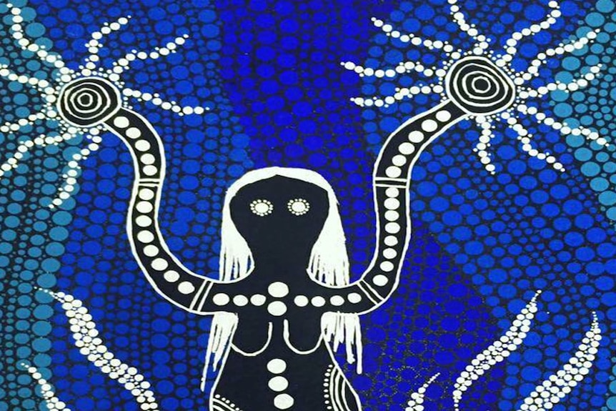 Aboriginal painting 'Dirrangun'