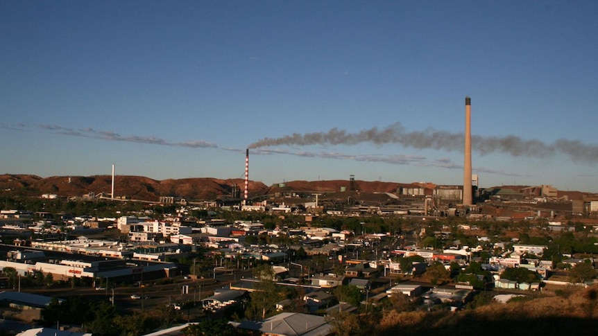 File photo: Mount Isa city and mine