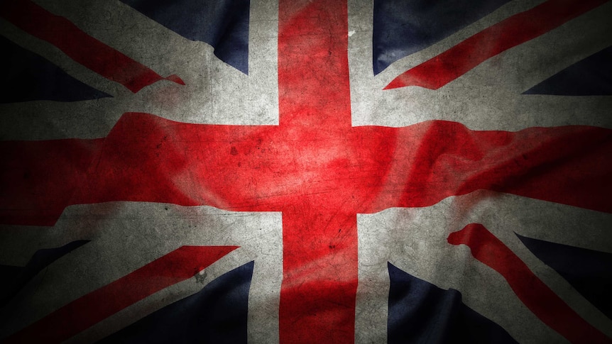 A close up of the Union Jack flag