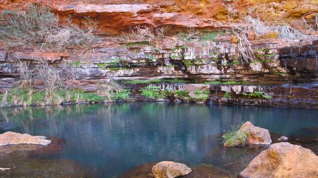 Circular pool, Karijini national park