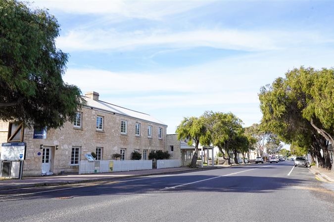 Hotel on Robe's main street