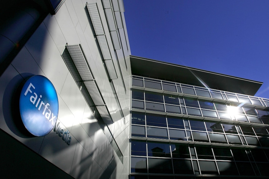 Exterior of the Fairfax Media Building in Sydney.