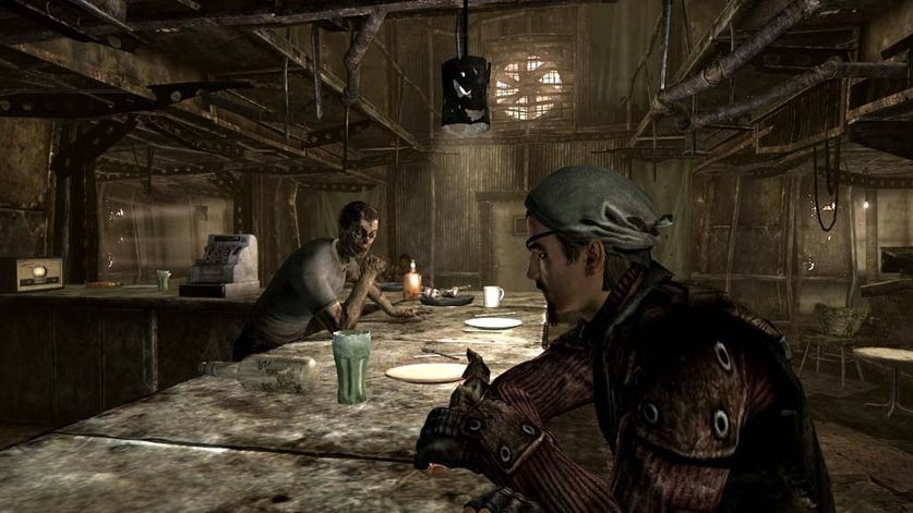 Scene from the computer game, Fallout 3