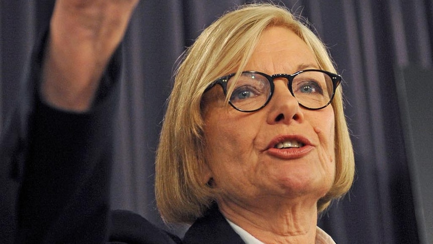 Australian Industry Group CEO Heather Ridout speaking at the National Press Club on November 30, 2011.