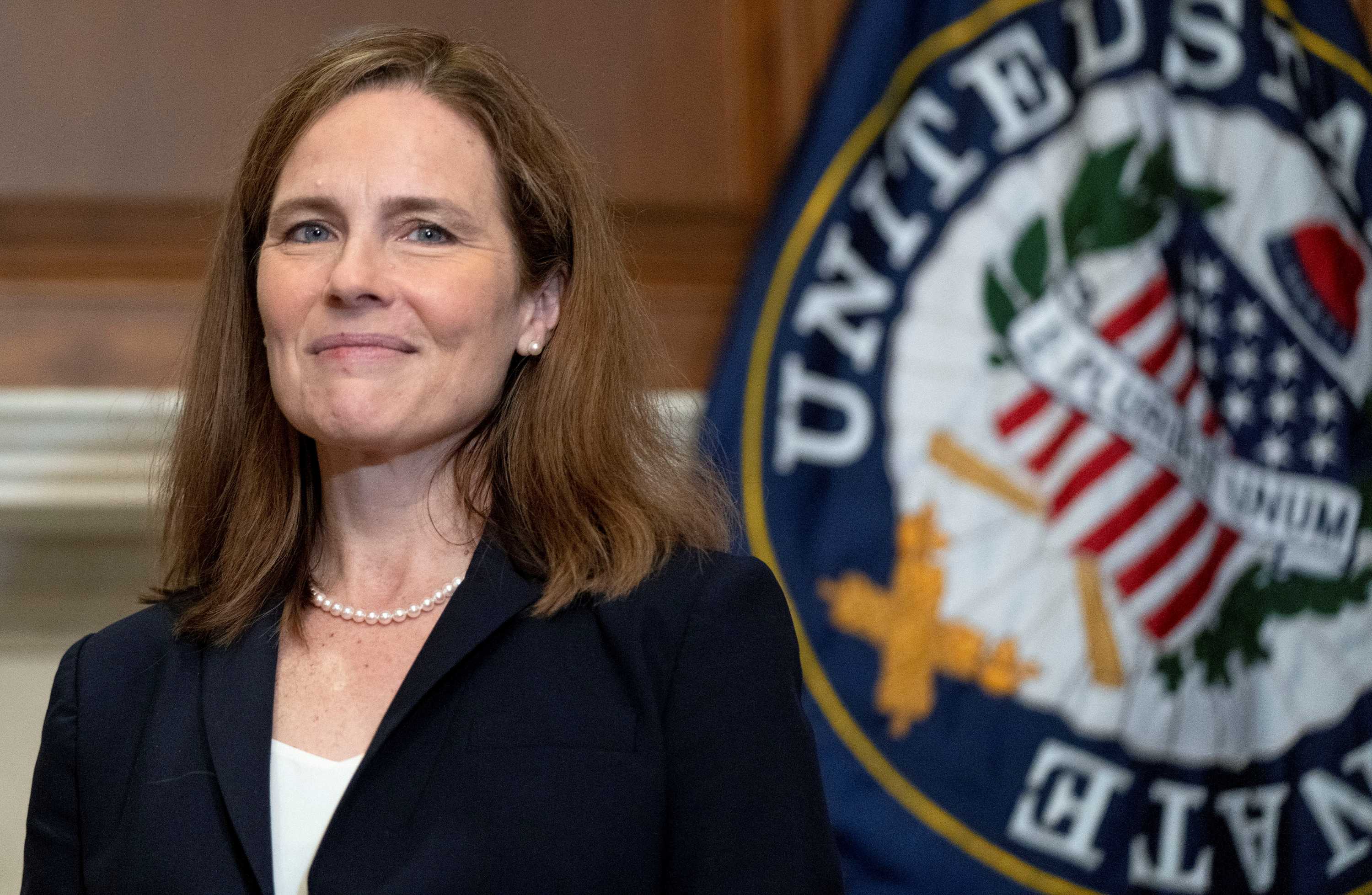 Donald Trump's Nominee Amy Coney Barrett Confirmed To Supreme Court Of ...