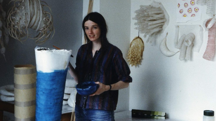 Bronwyn Oliver at the Chelsea School of Arts in 1983