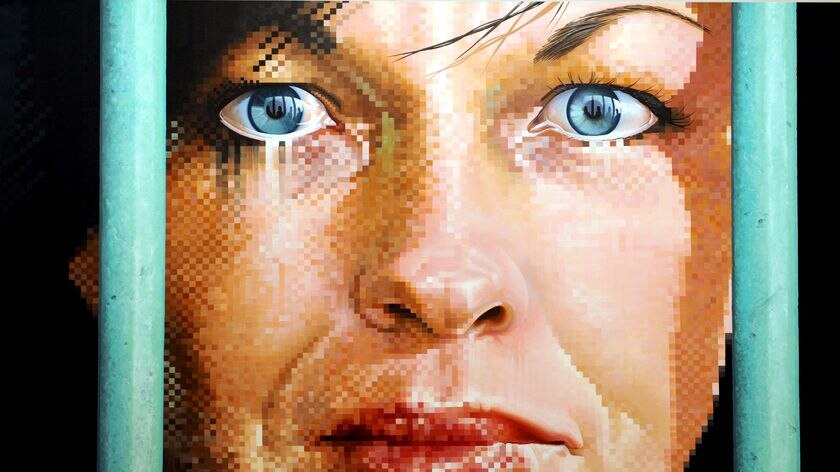 A portrait of Schapelle Corby entered in the Archibald Prize