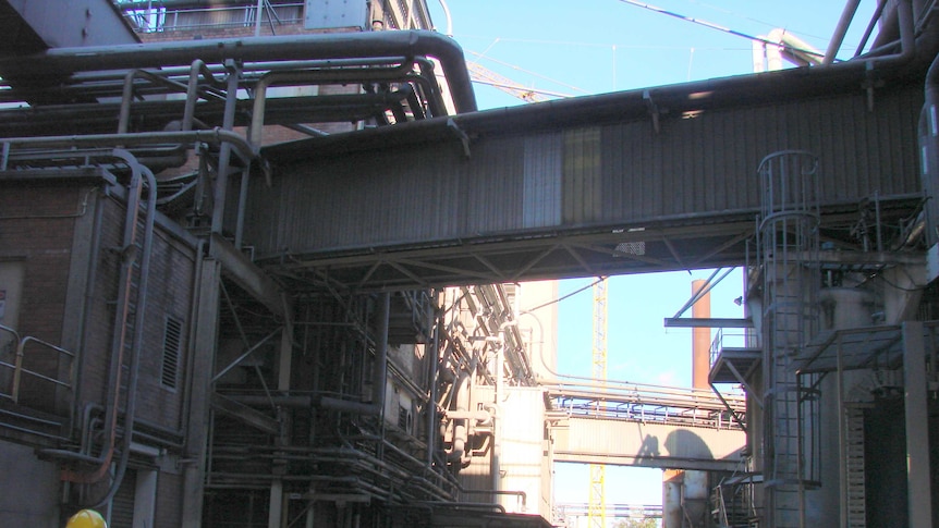 The exterior of the gluten and starch plant in Nowra, New South Wales.