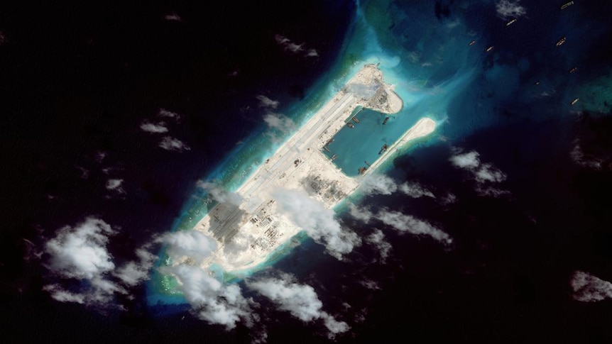 Fiery Cross Reef, Jun 28, 2015