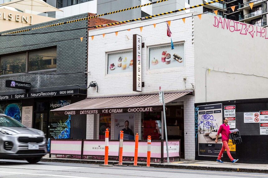 A photo of the exterior of Burch & Purchese Sweet Studio in South Yarra