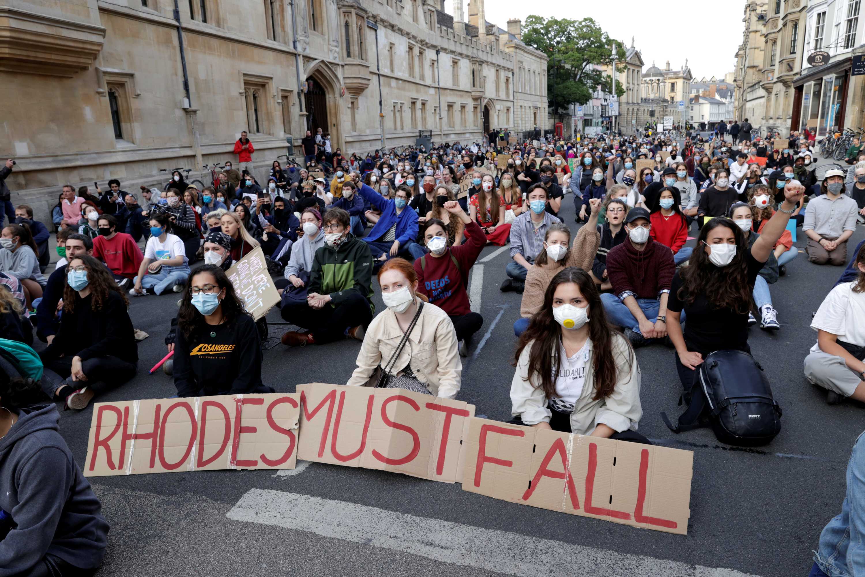 Oxford University college calls for removal of Cecil Rhodes statue as ...