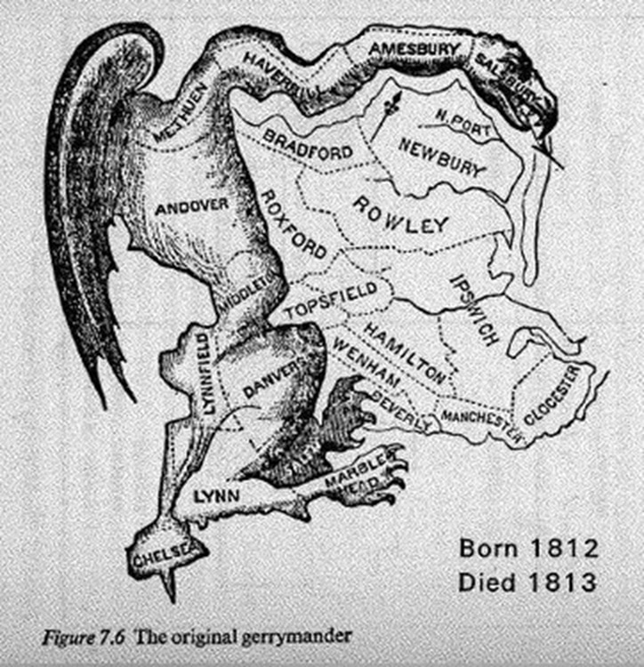 America – land of the free, home of the gerrymander!