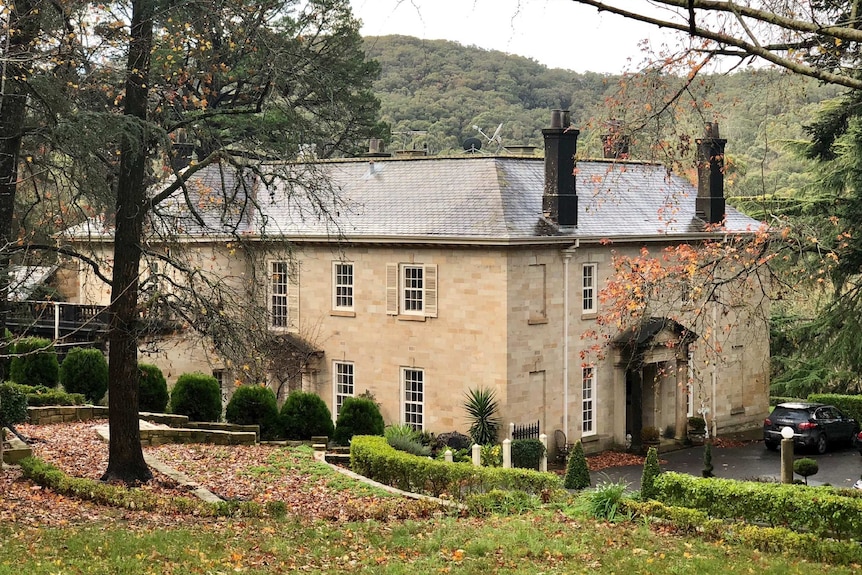 The historic Albury Park mansion which the cult lived in from 2001 to 2008.