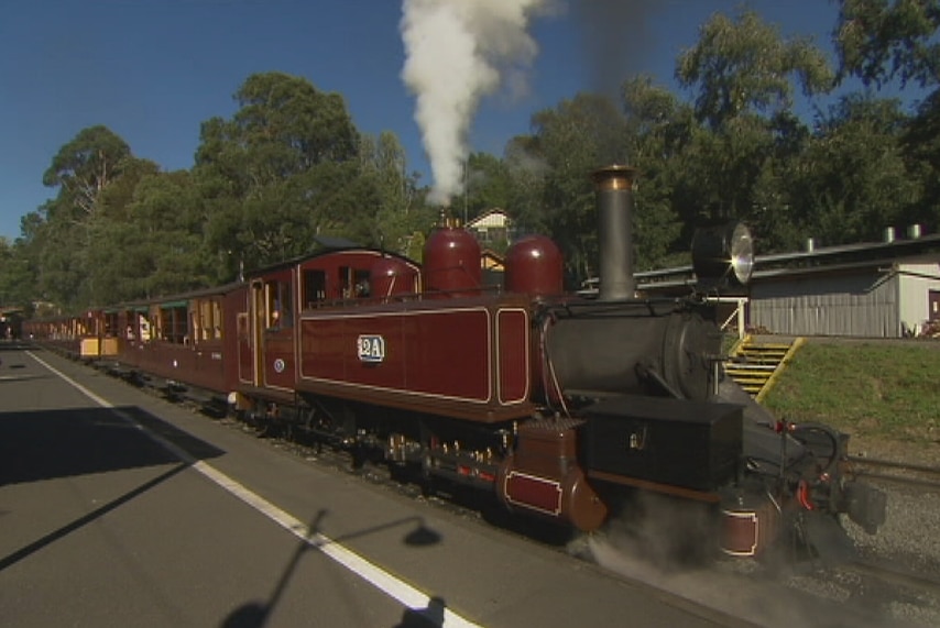 Victoria's famous Puffing Billy steam train has welcomed its 10-millionth passenger.
