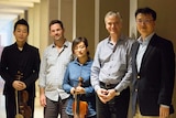 Shi Zhenyu with Andrew Haveron, Huang Yaorong, Rory Jeffes and Doug He